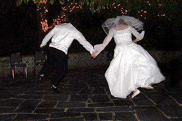Wedding Celebration jump - Virginia Beach Wedding